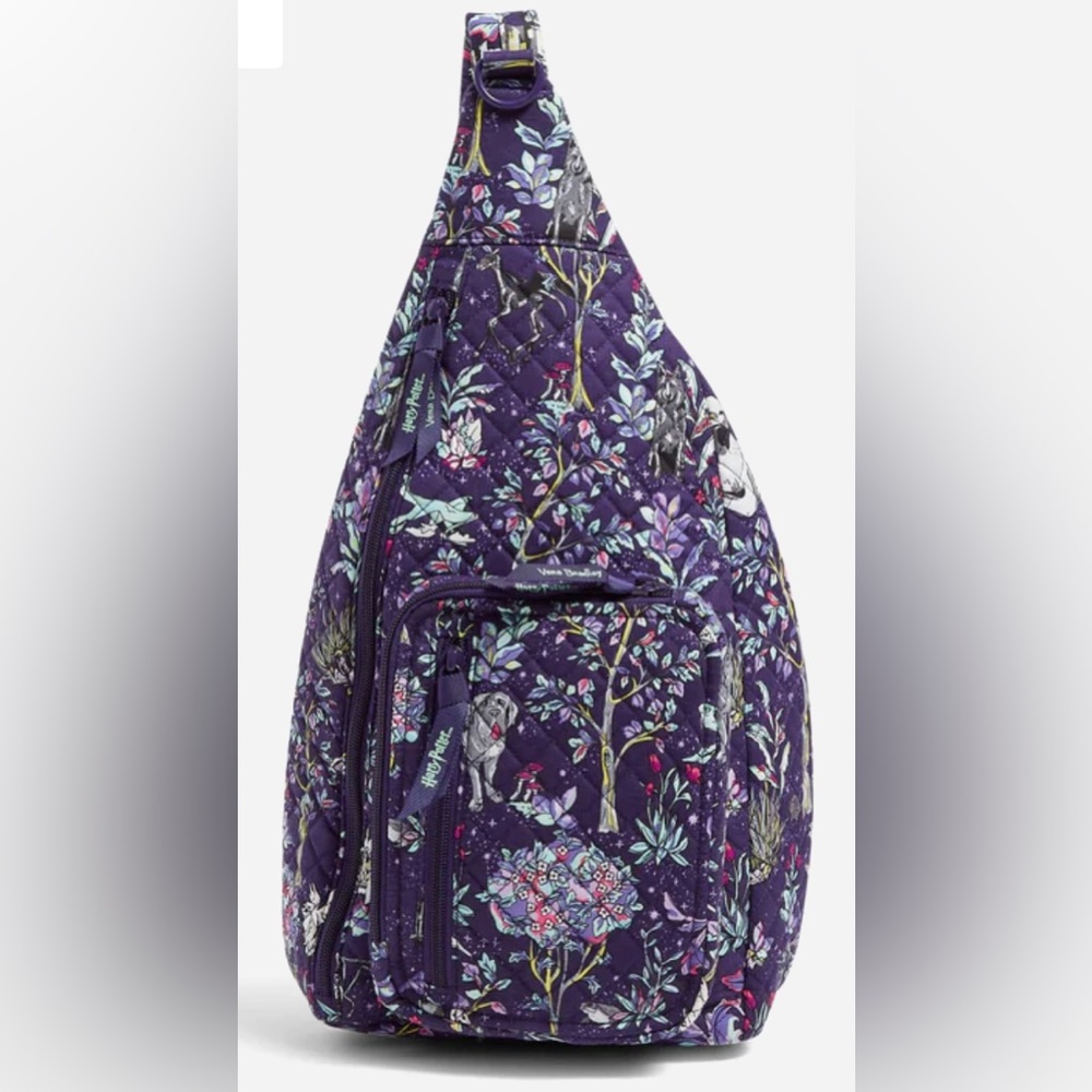 Vera Bradley Harry Potter Sling Backpack Forbidden Forest NWT